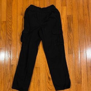 Children’s Place Elastic Waist Black cargo Pants